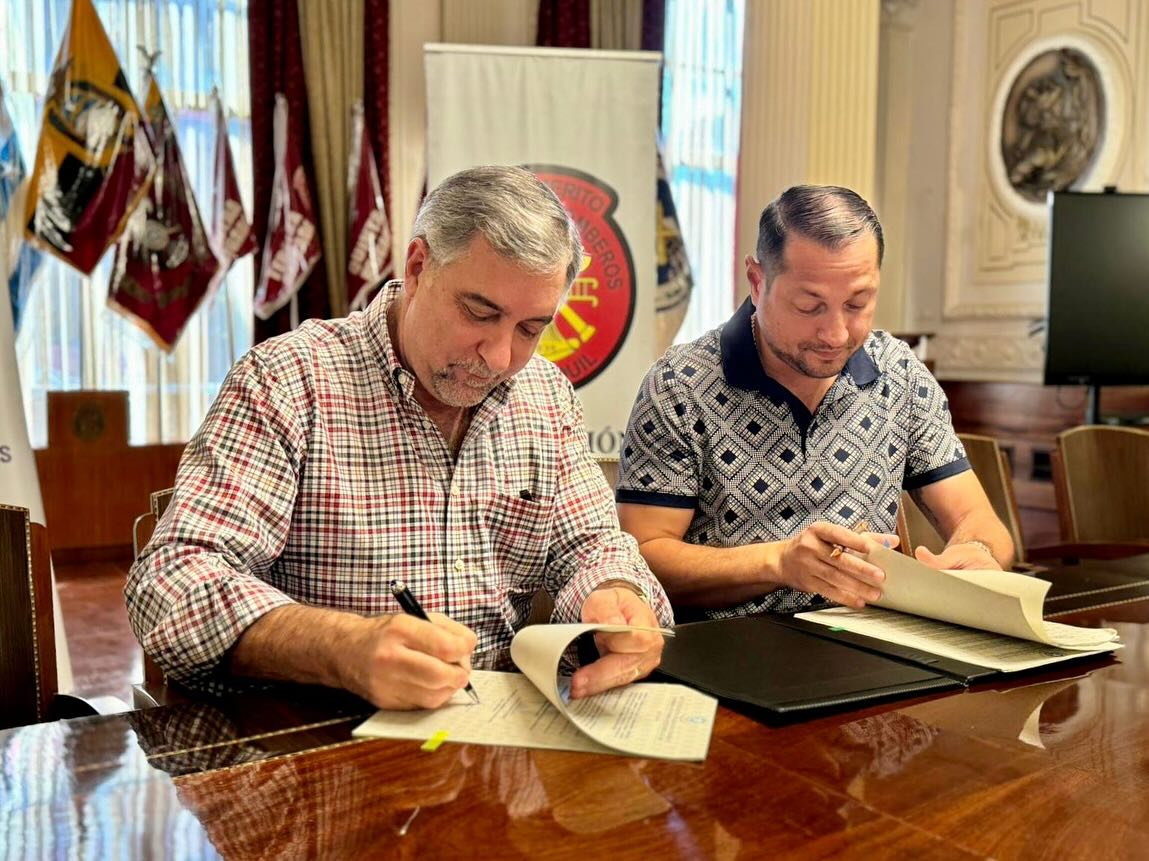 BCBG y Dirección de Áreas Verdes del Municipio firman convenio de cooperación