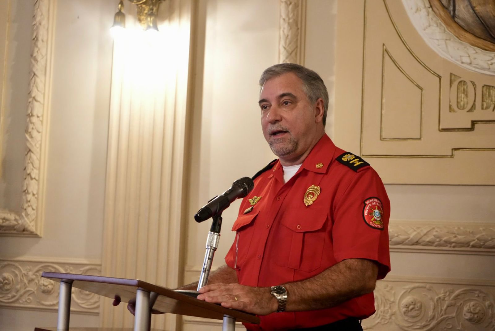 Benemérito Cuerpo de Bomberos de Guayaquil realizó la rendición de cuentas correspondiente al año 2024